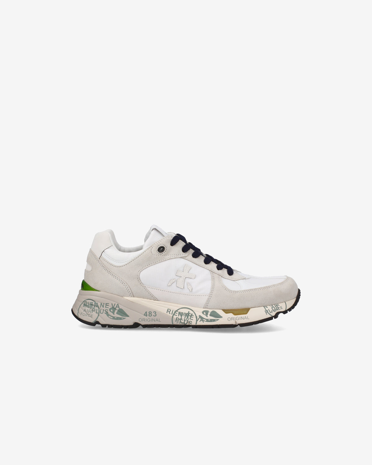スニーカー Premiata MASED SNEAKERS PREMIATA (プレミアータ) 3881 MASE ホワイト | GLOBAL SHOES