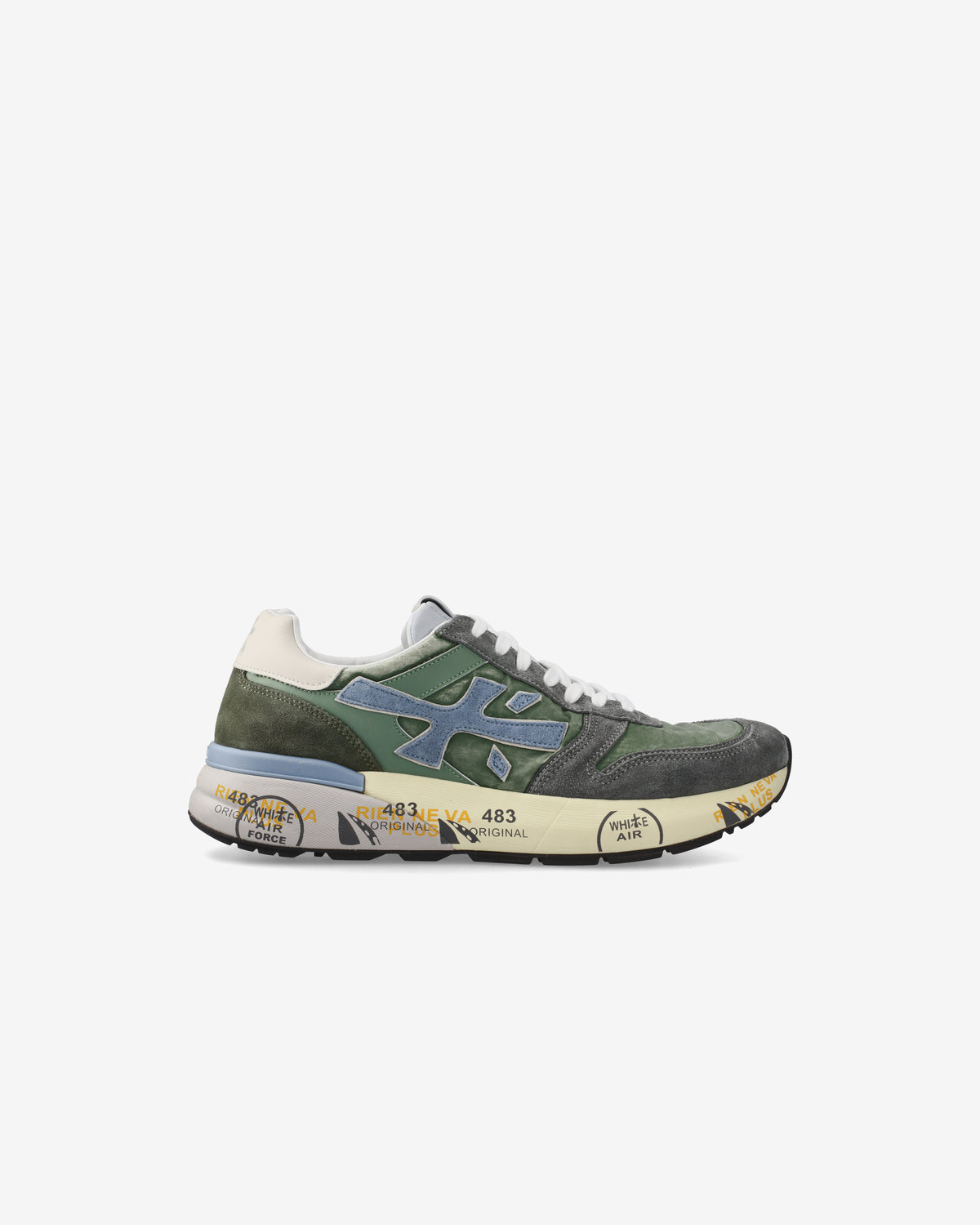 スニーカー PREMIATA Men Sneakers MICK7216 Green premiata-sneakers-MICK-7216-