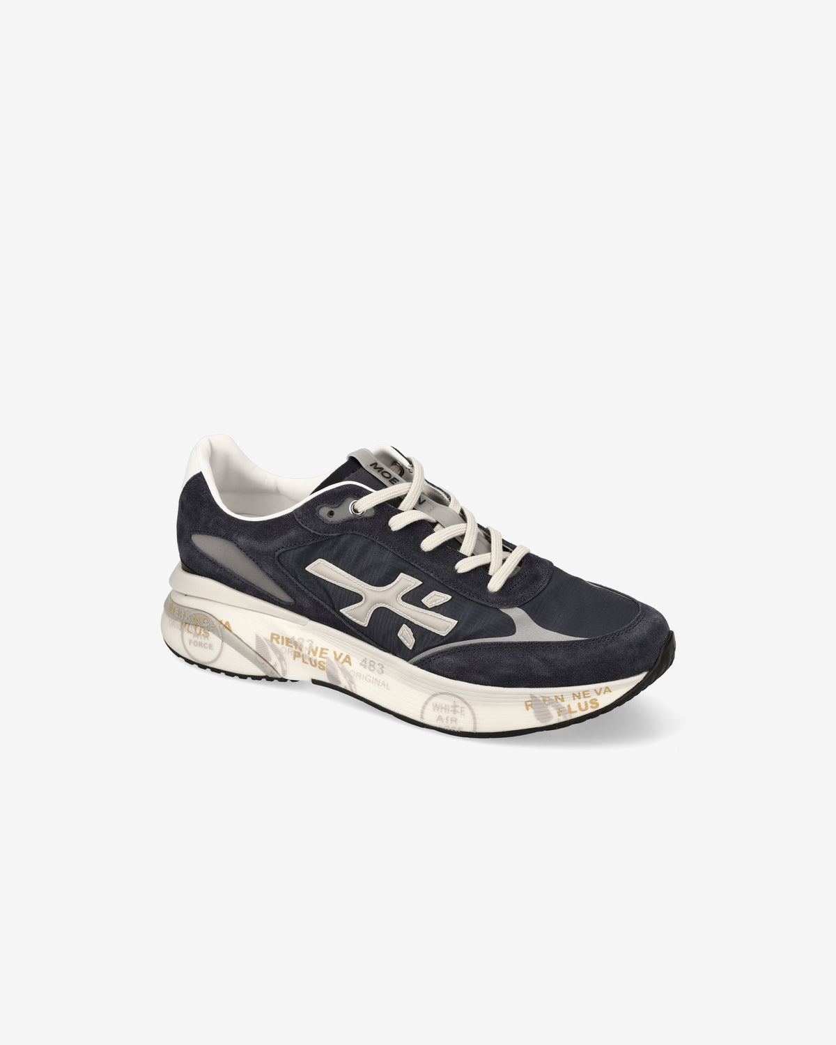 スニーカー PREMIATA Men Sneakers MOERUN7301 Grey PREMIATA MOERUN 7301 SNEAKER – FerrarisBoutique