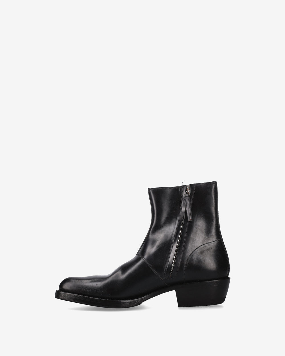 Cordovan ankle boots