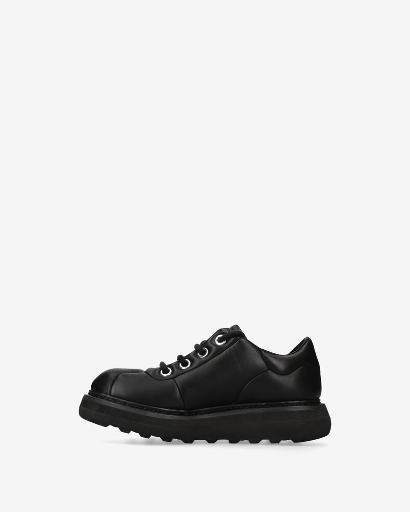 Black Leather Derbies