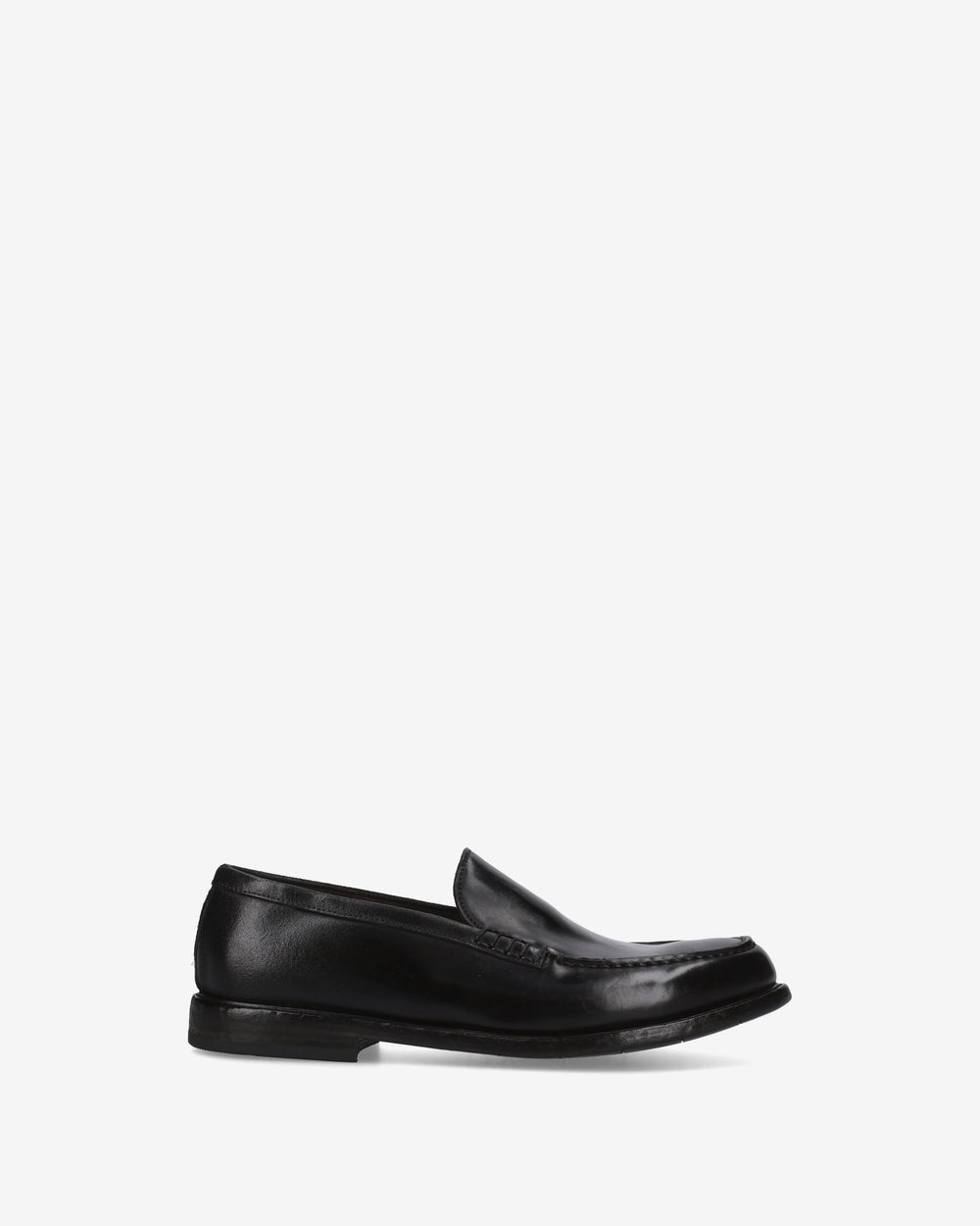 Black Cordovan Penny Loafers