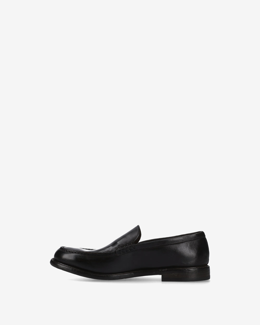 Black Cordovan Penny Loafers