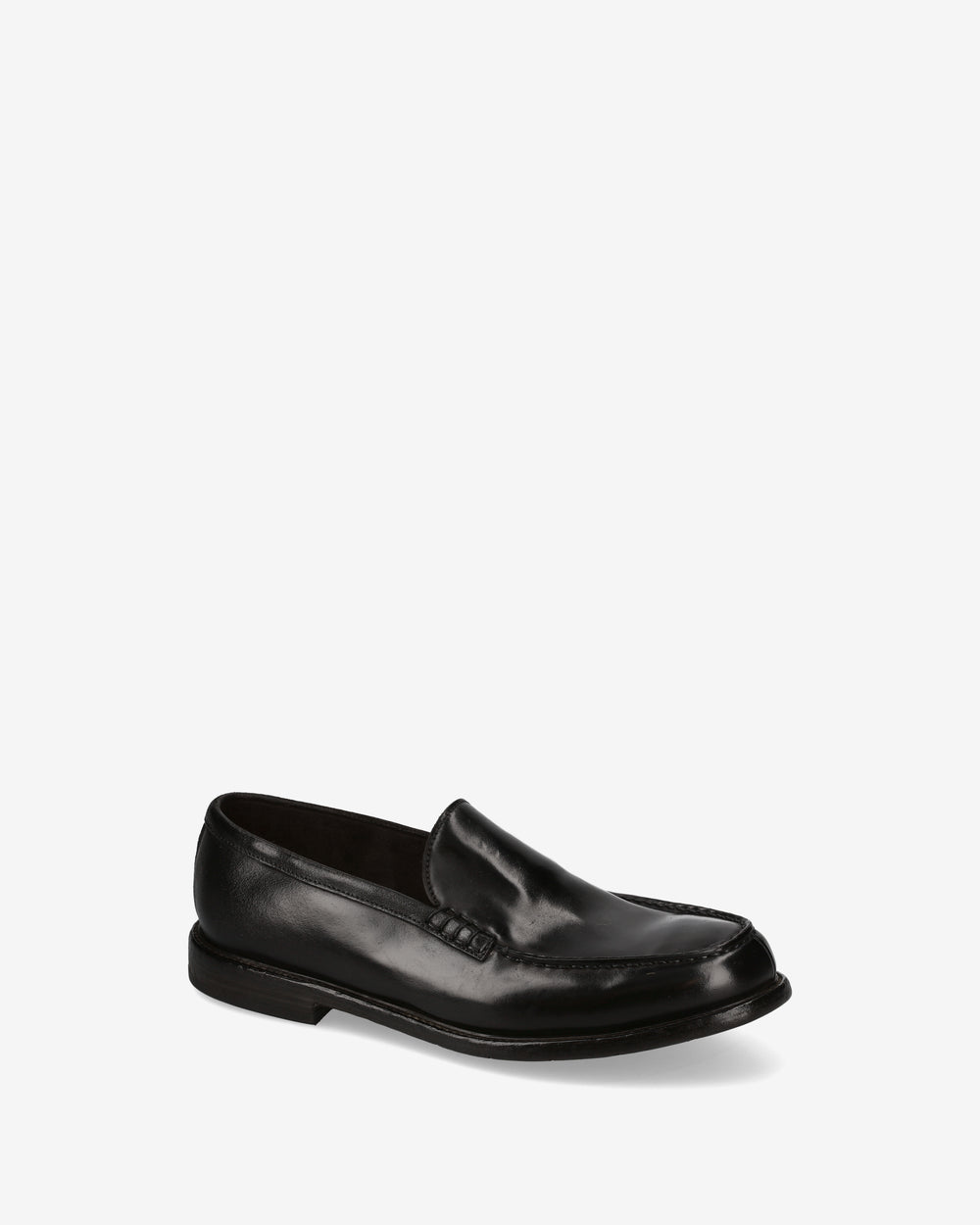 Black Cordovan Penny Loafers