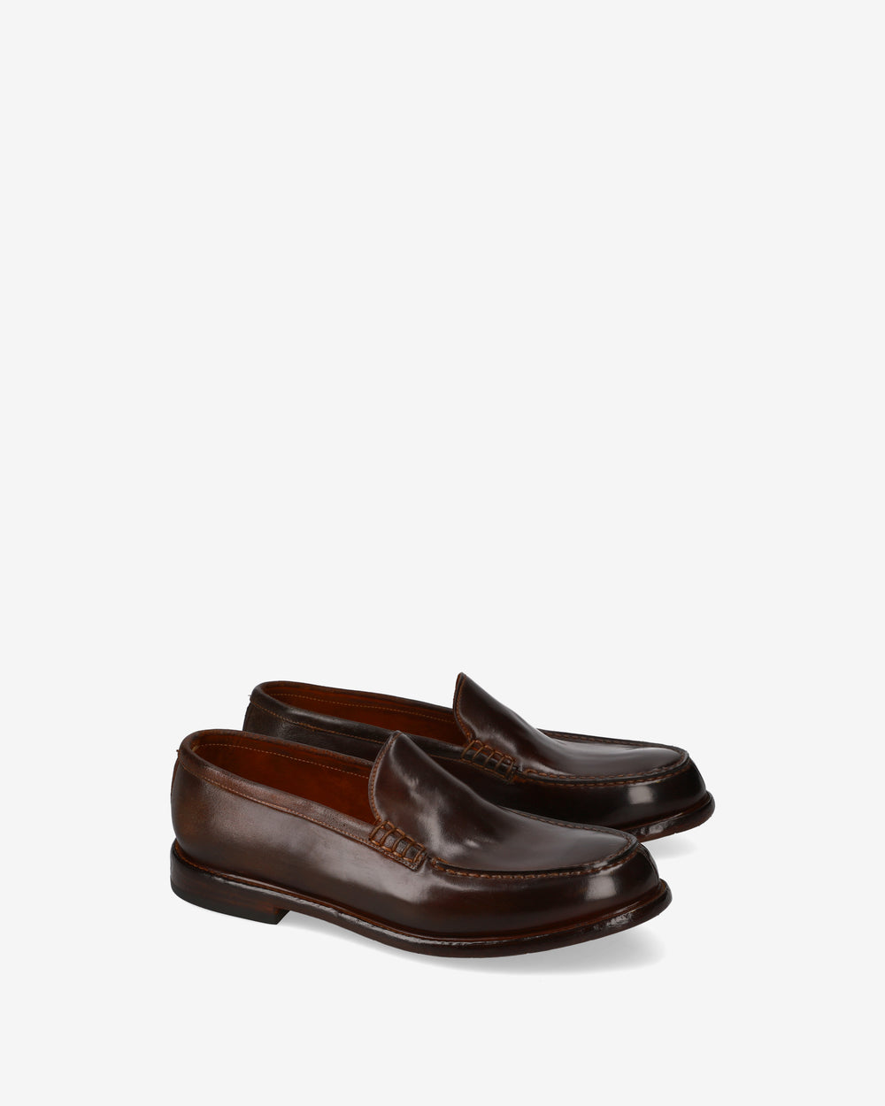 Cordovan loafers