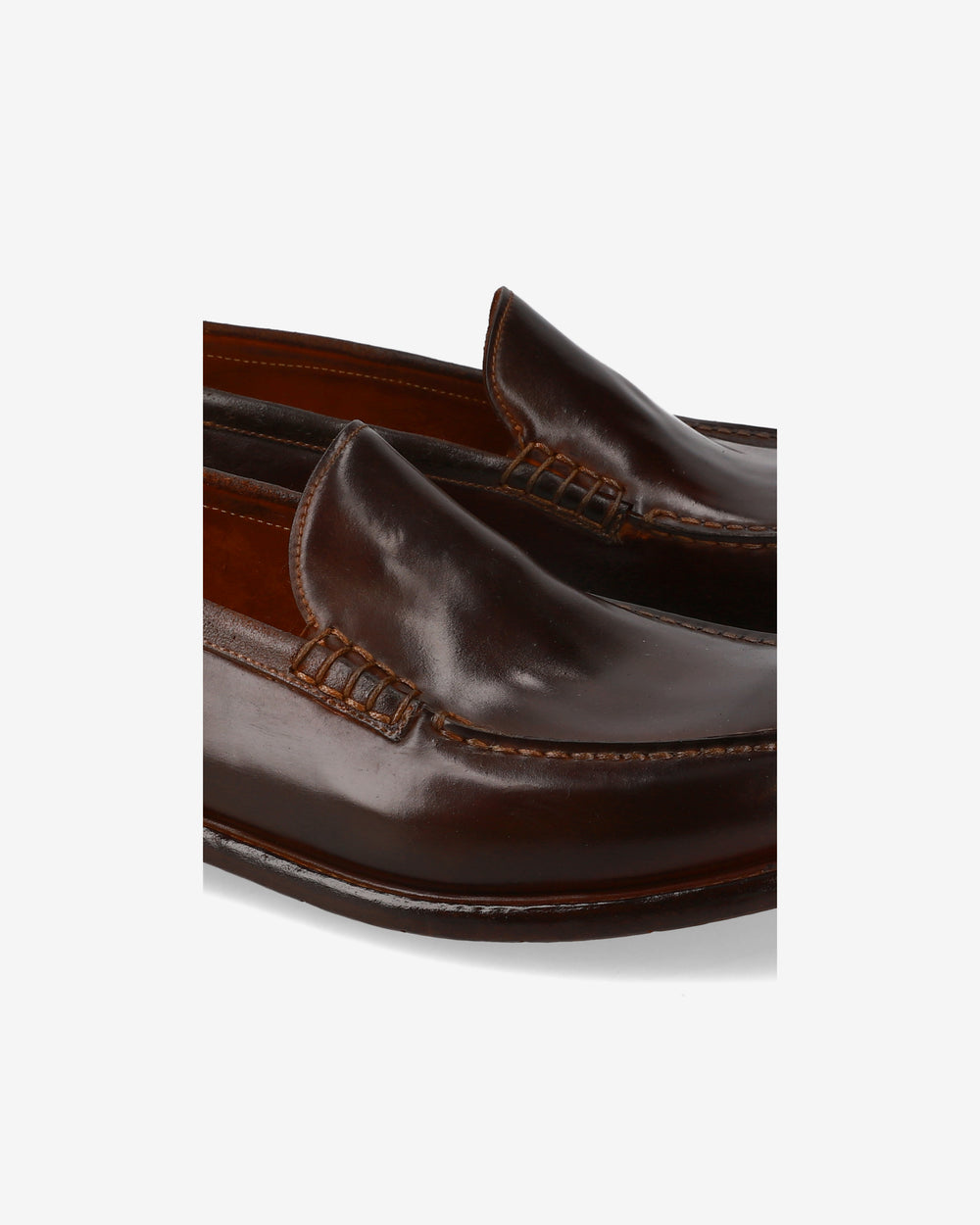 Cordovan loafers