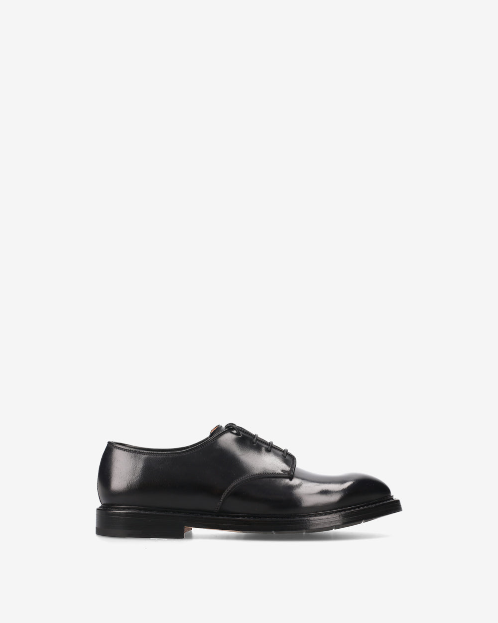 Black Leather Derbies