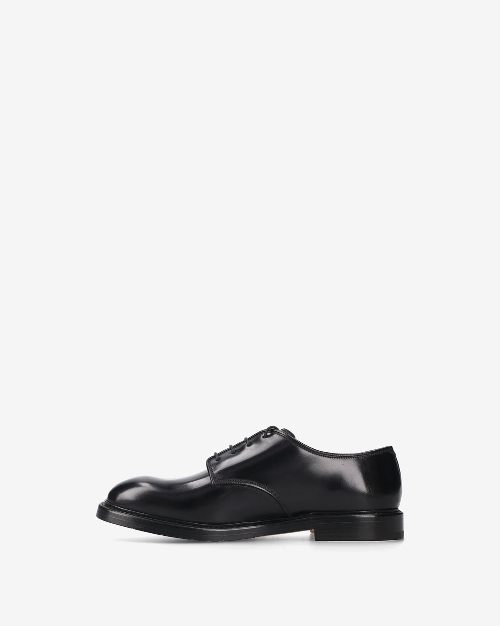 Black Leather Derbies