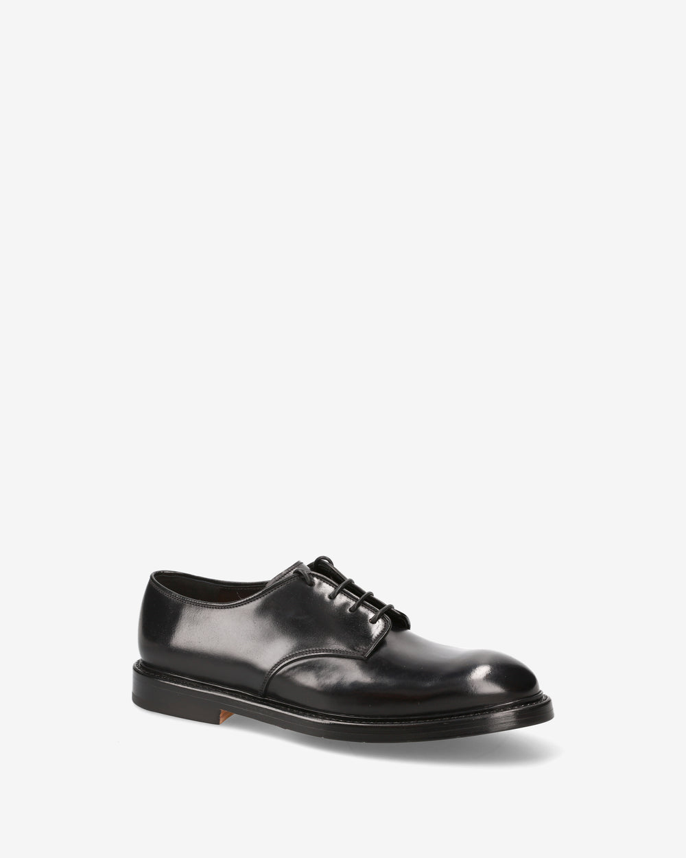 Black Leather Derbies