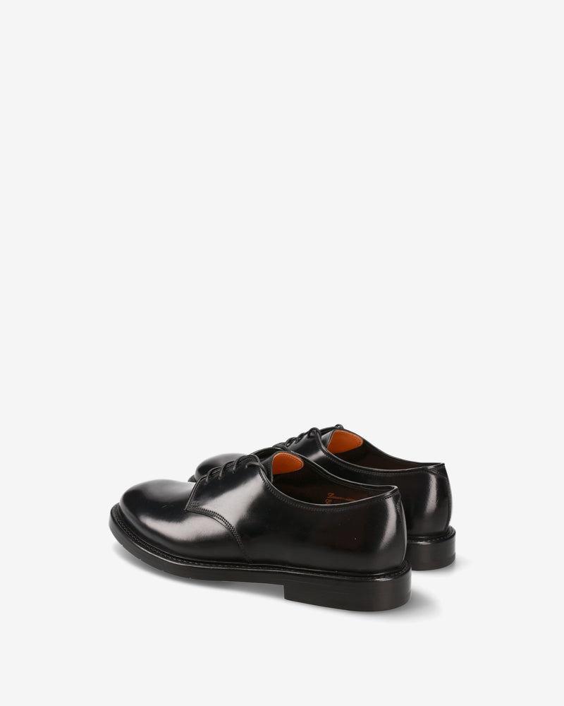 Derby in pelle nera