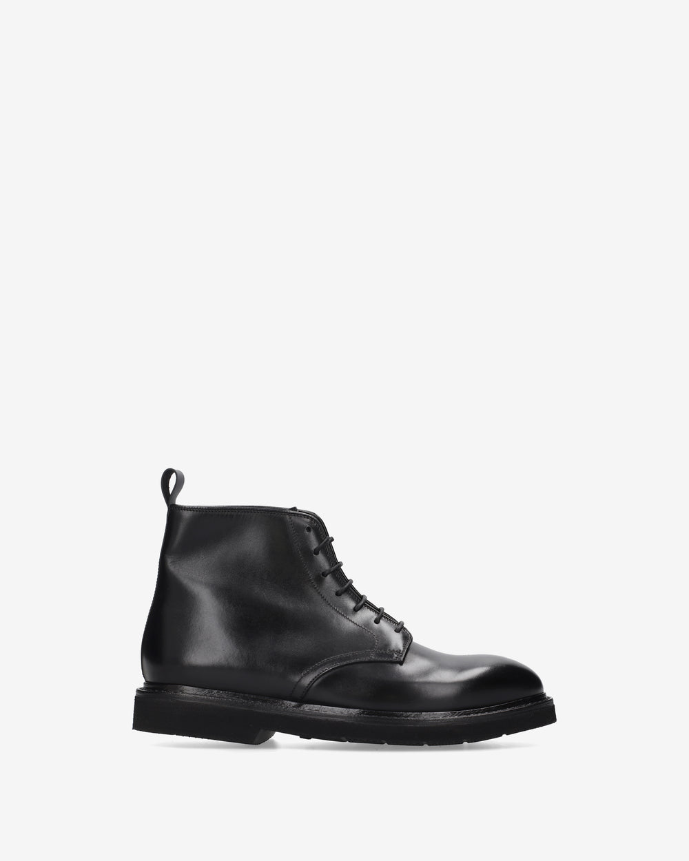 Polacchini in Pelle Nera