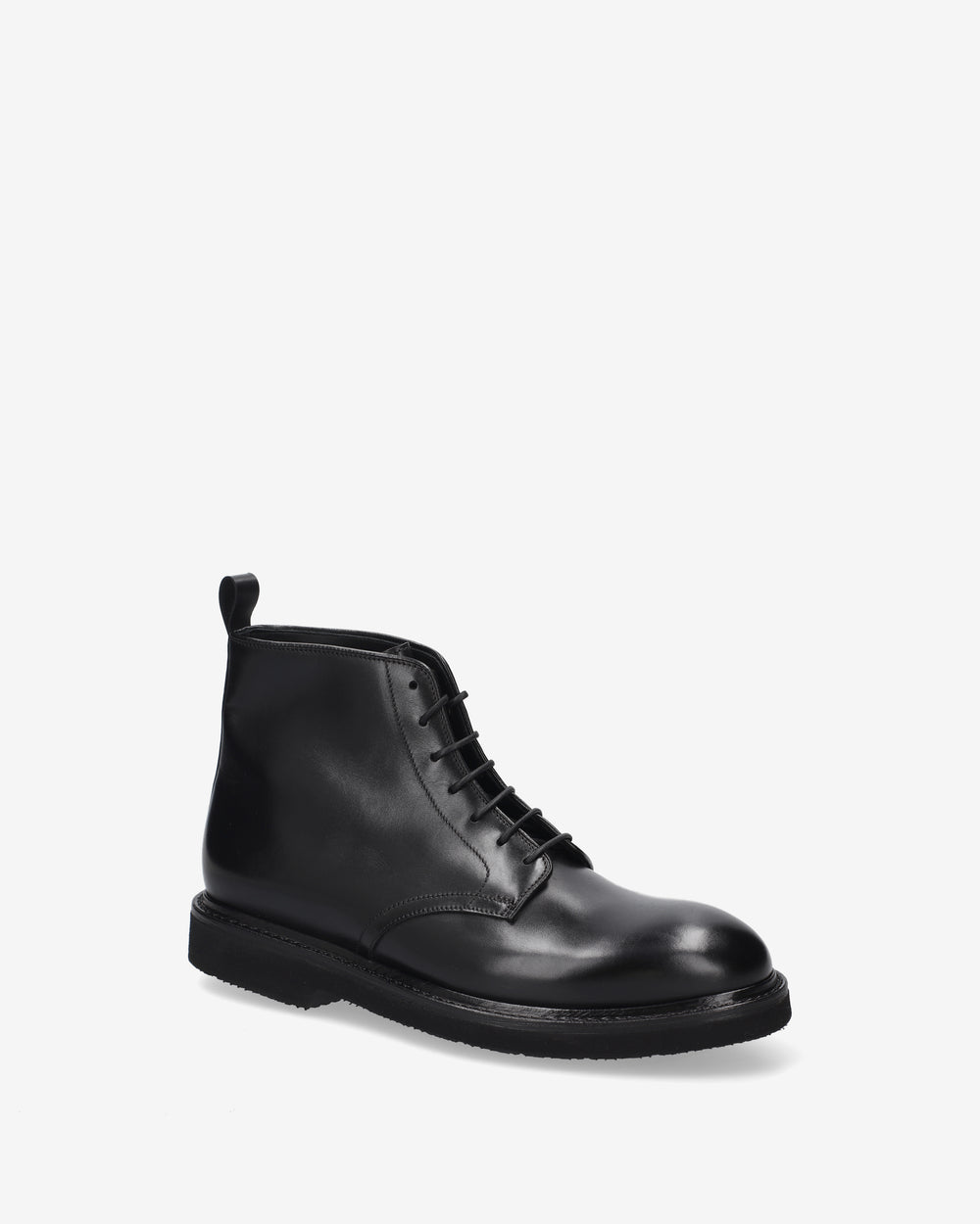 Polacchini in Pelle Nera