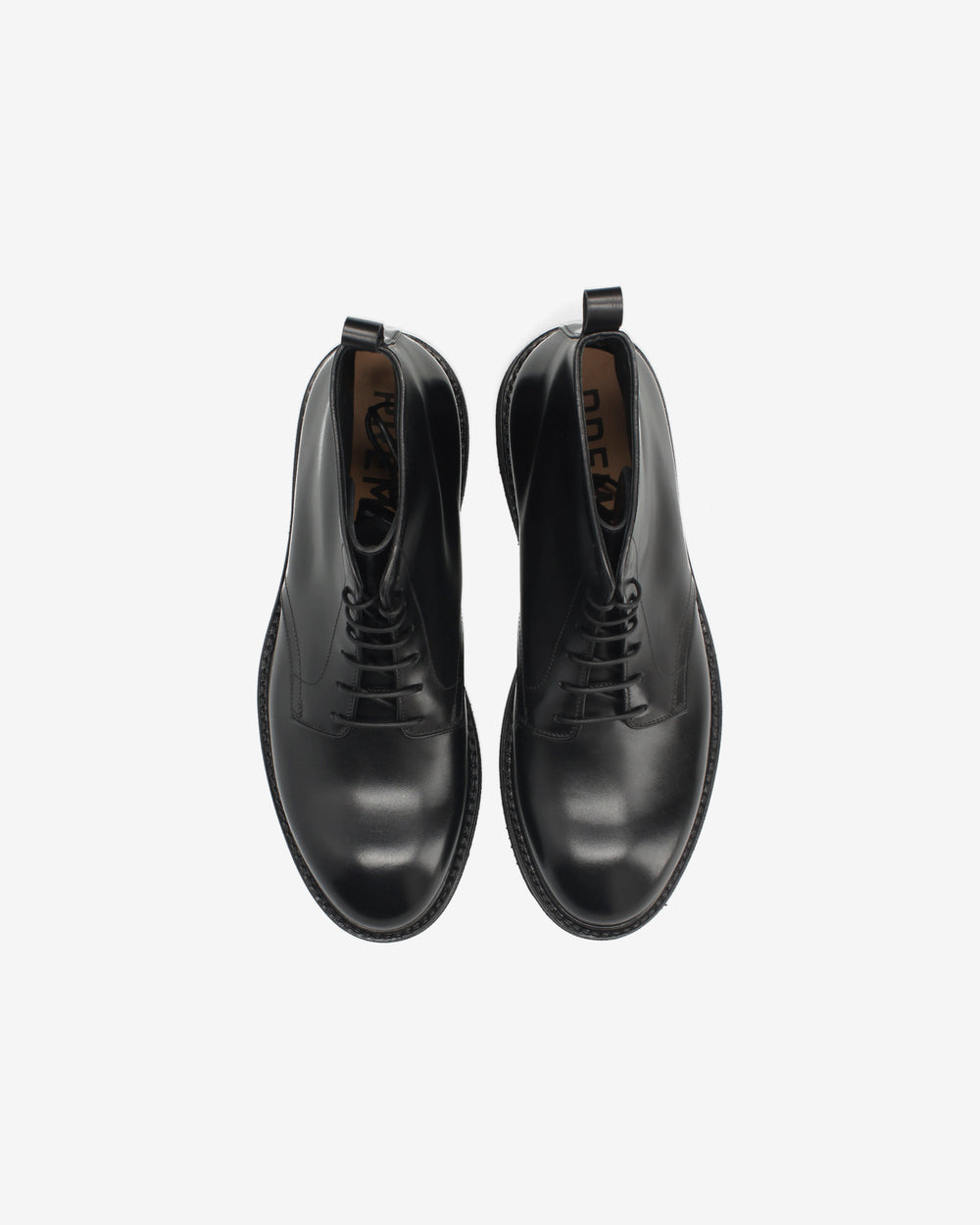 Polacchini in Pelle Nera