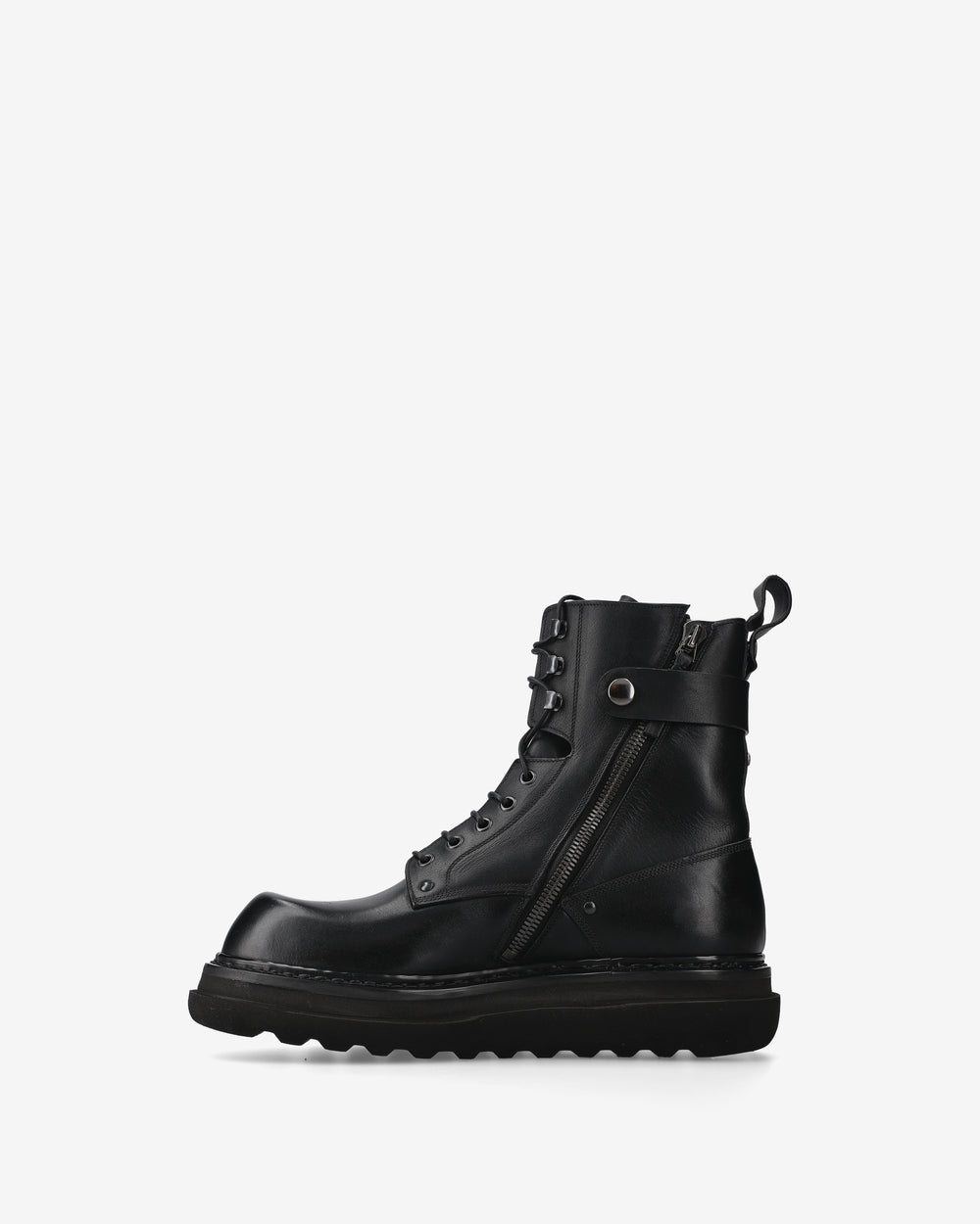 Polacchini in Pelle Nera