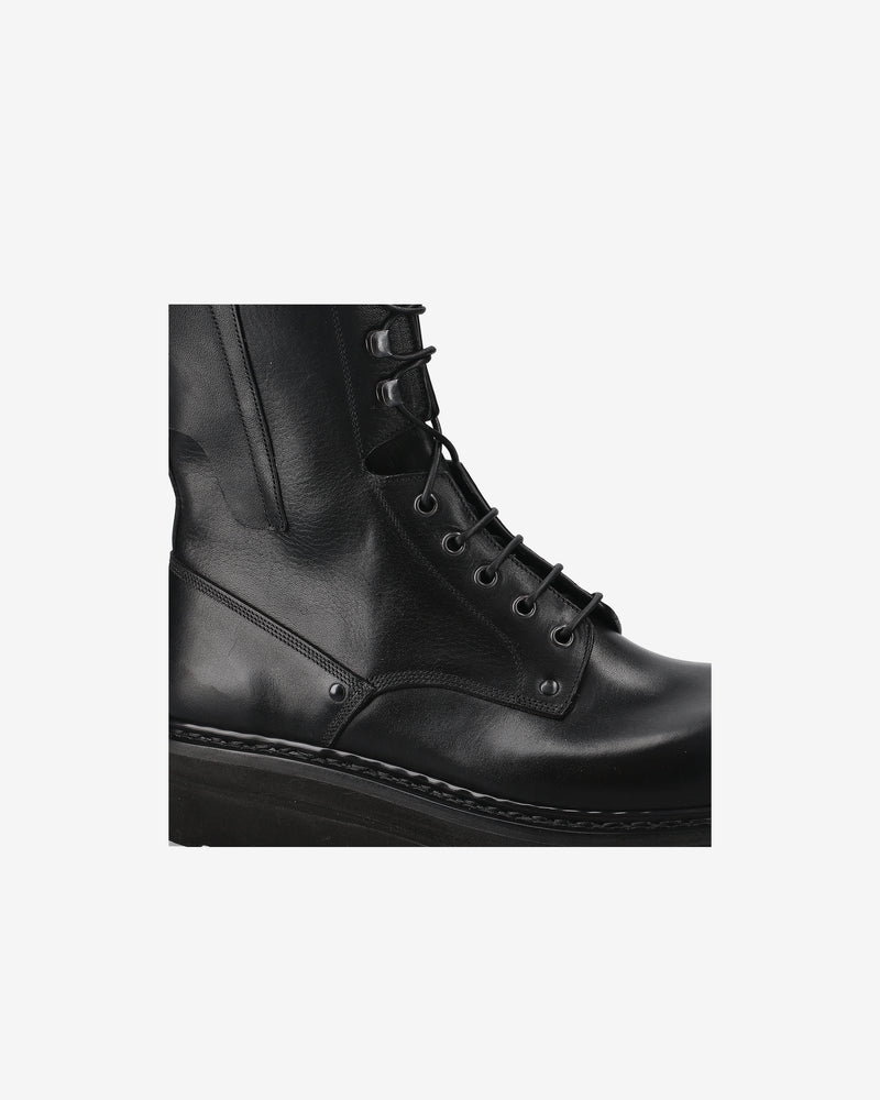 Polacchini in Pelle Nera
