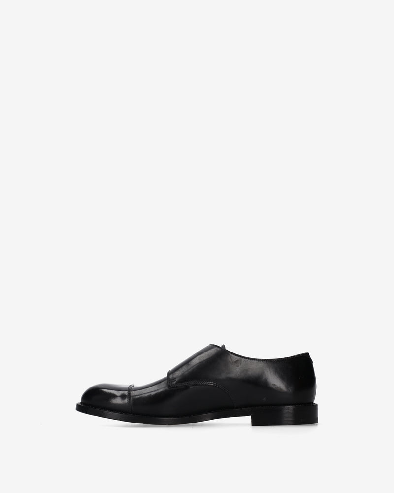 Black Cordovan Double Monk Strap