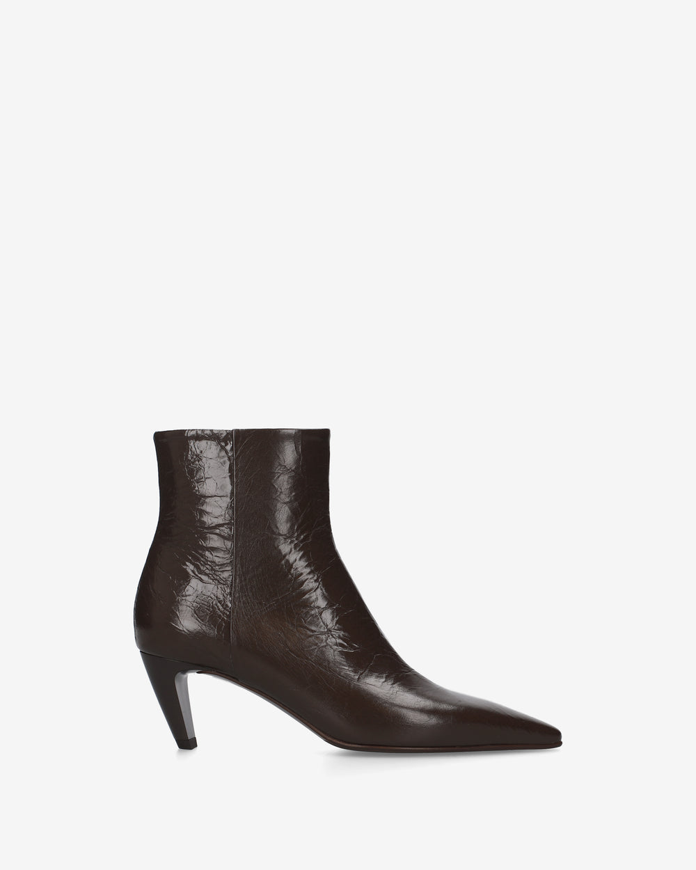 Stivaletti Vernice Marrone