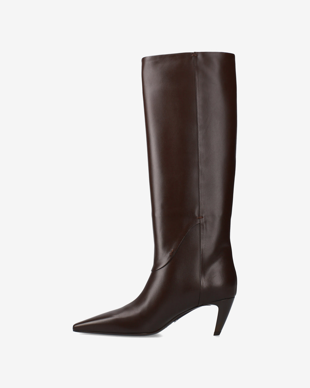 Stivali in Pelle Marrone
