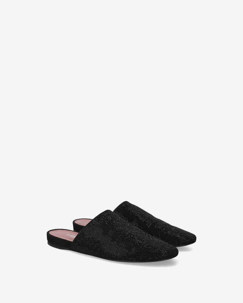 Mule Crystal Black