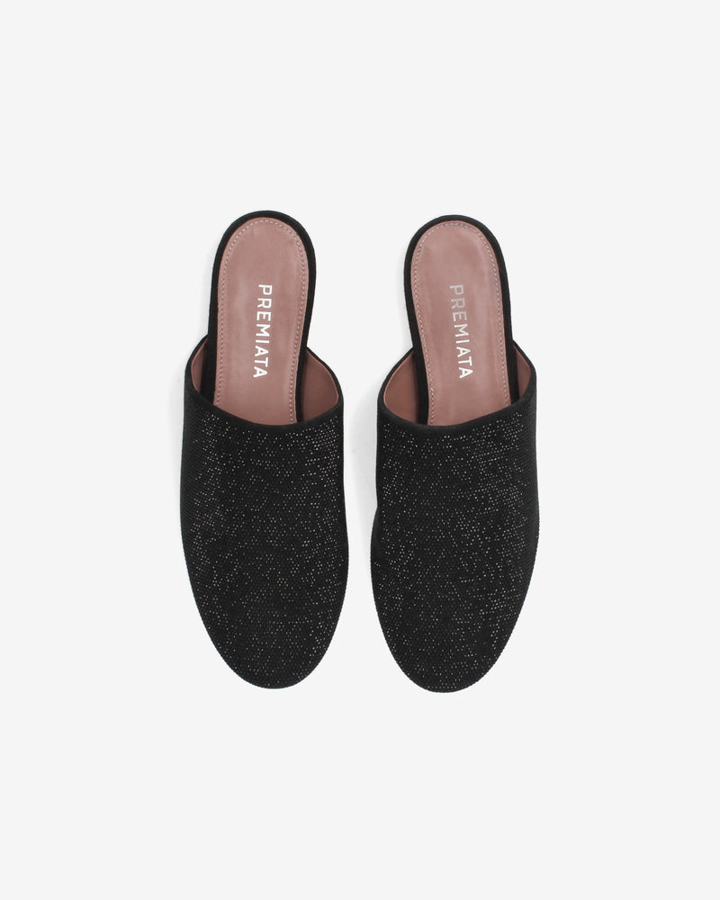 Mule Crystal Black