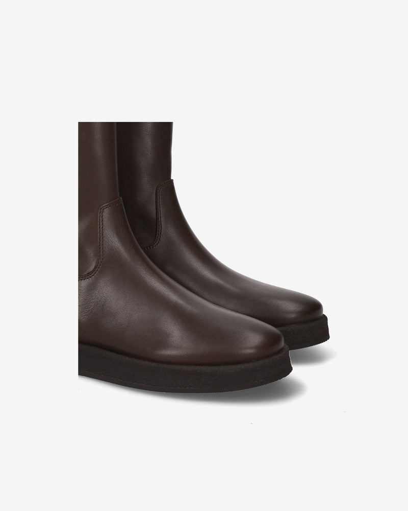 Stivaletti in Pelle Marrone