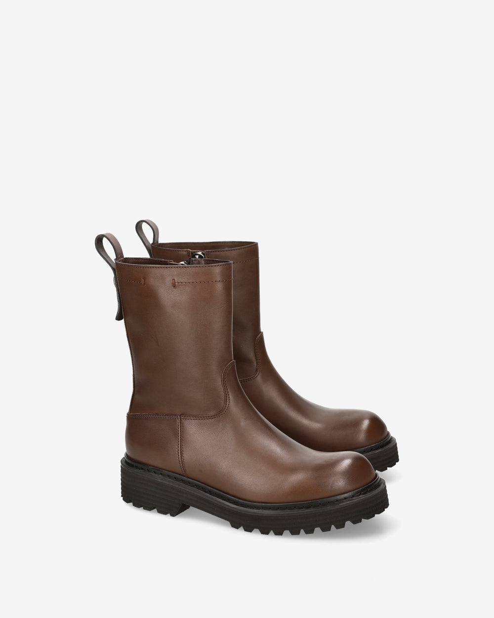Brown Leather Boots