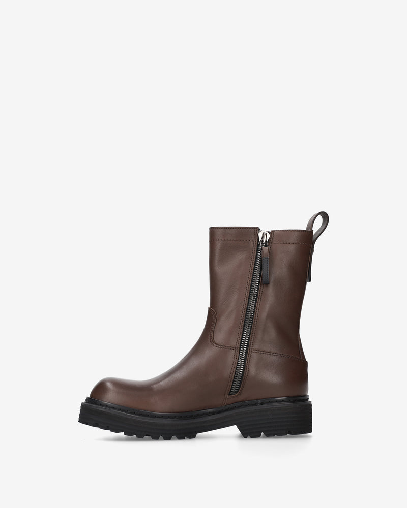 Stivaletti in Pelle Marrone