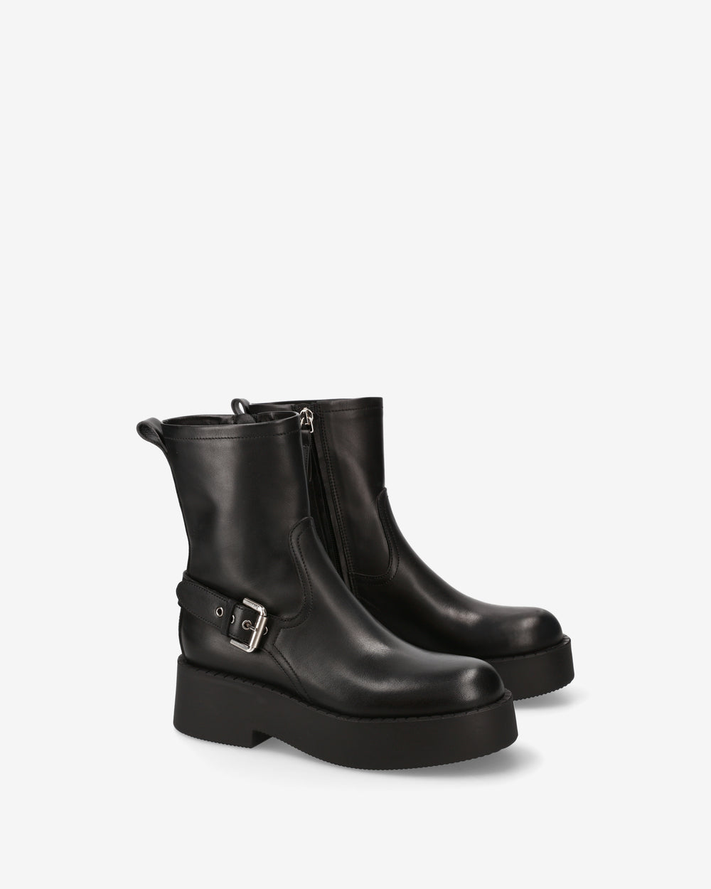Black Leather Boots