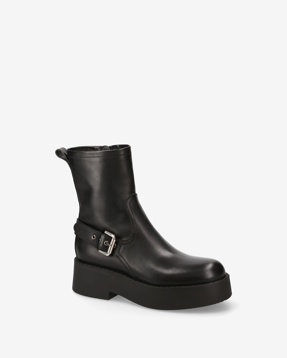 Black Leather Boots