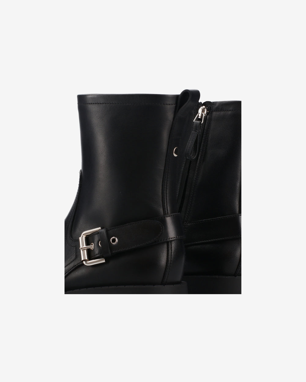 Black Leather Boots
