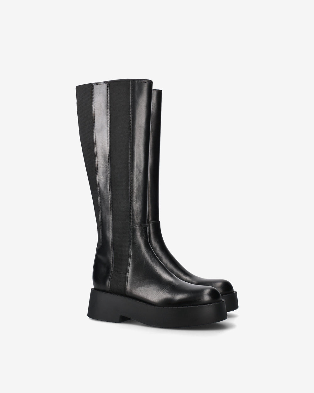 Stivaletti in Pelle Nera