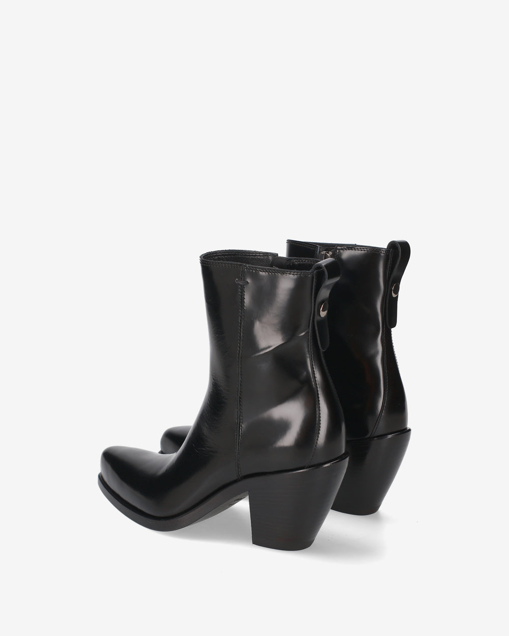 Stivaletti in Pelle Nera