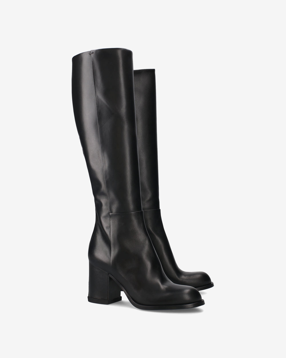Black Leather Boots