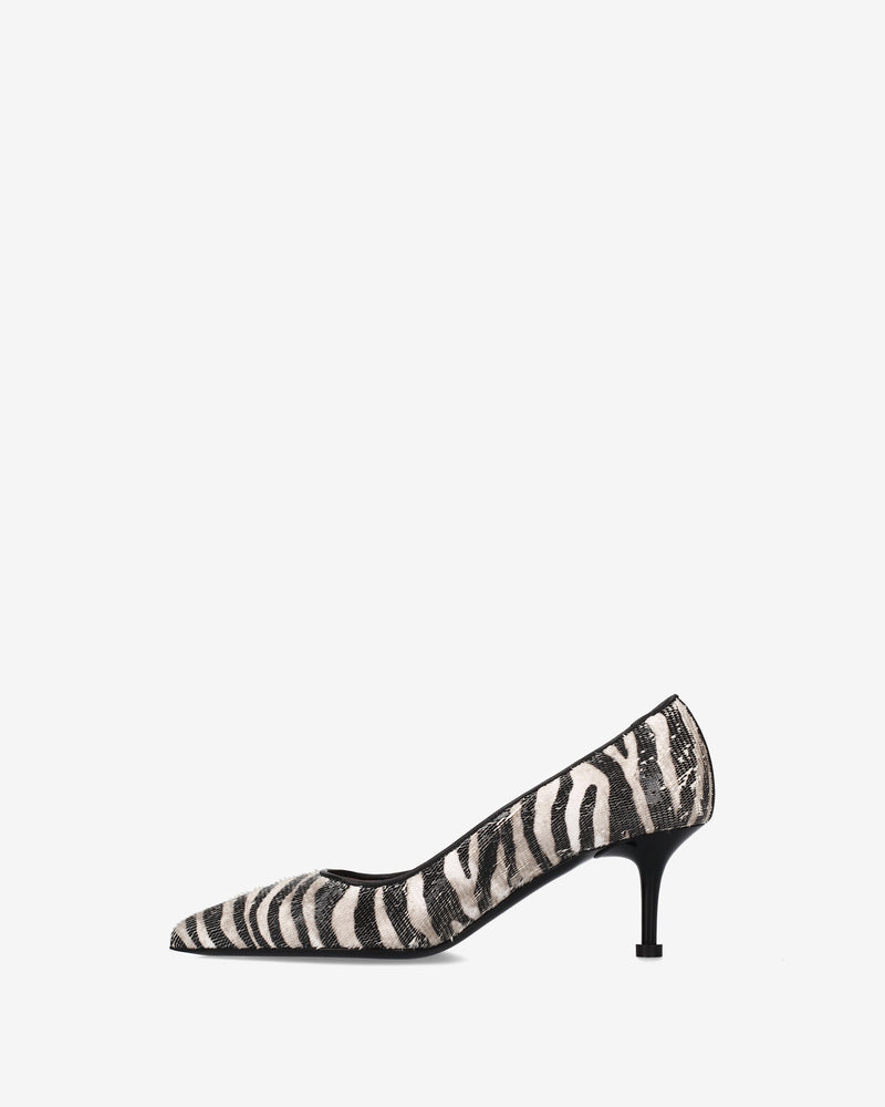 Animal print pumps