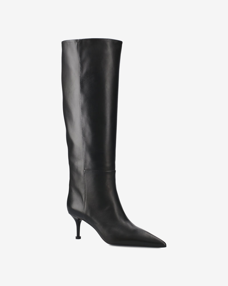 Black Leather Boots