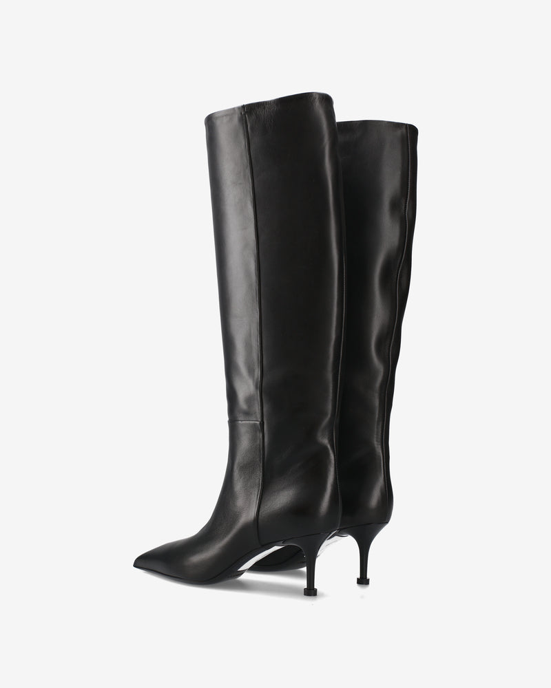 Black Leather Boots