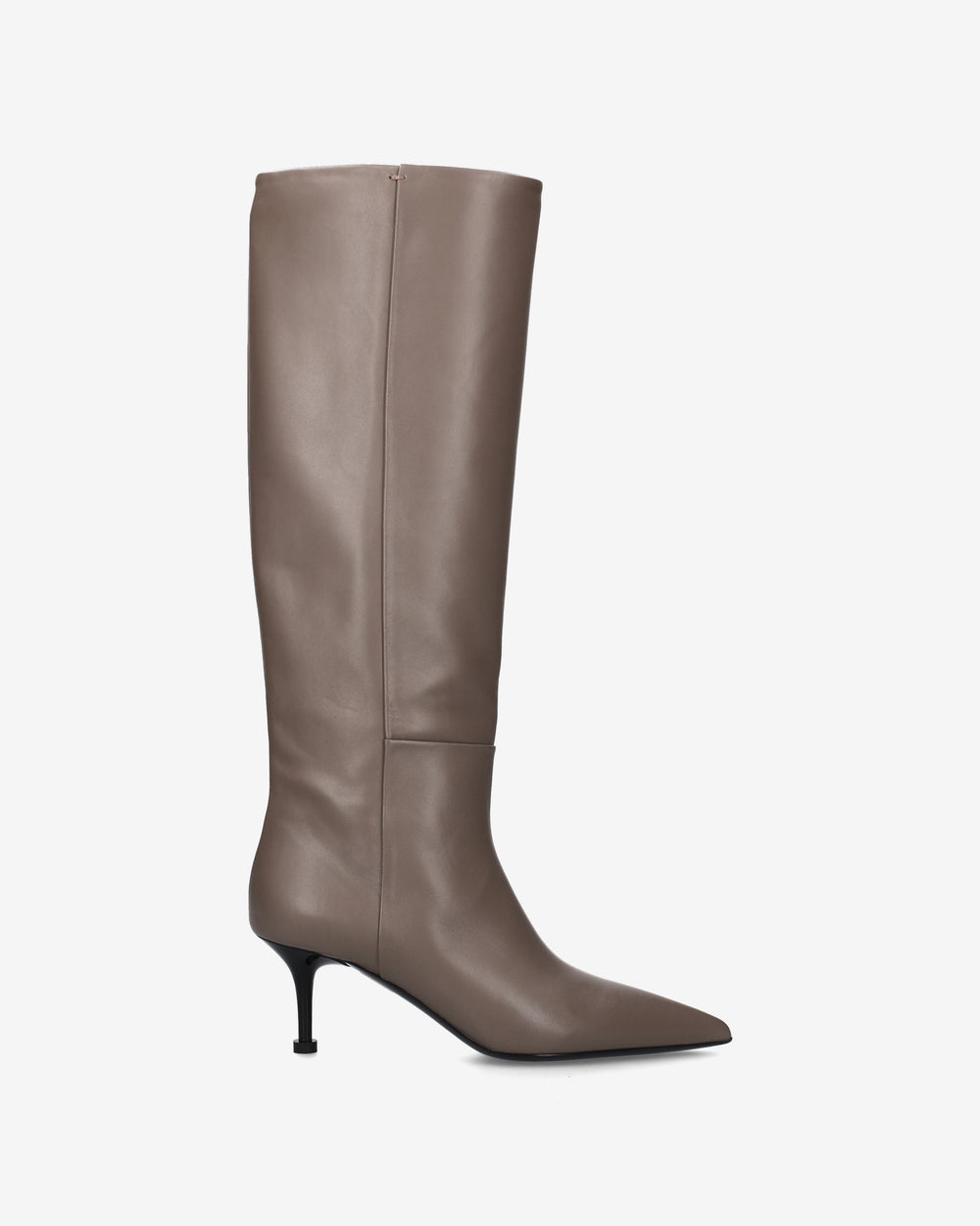 Stivali in Pelle Taupe