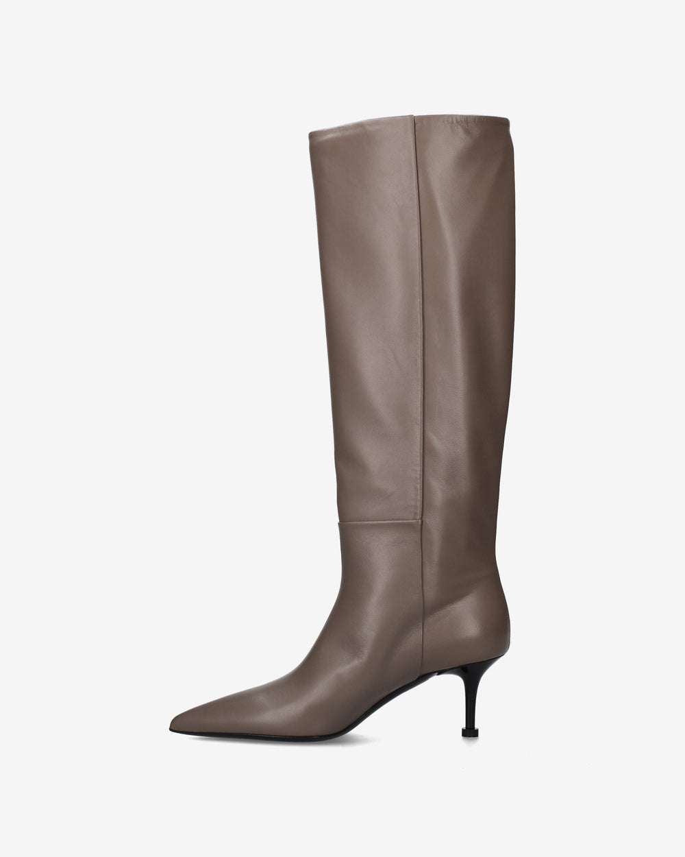 Stivali in Pelle Taupe