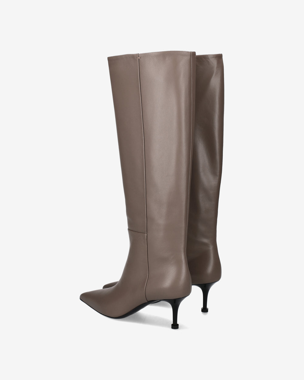 Stivali in Pelle Taupe