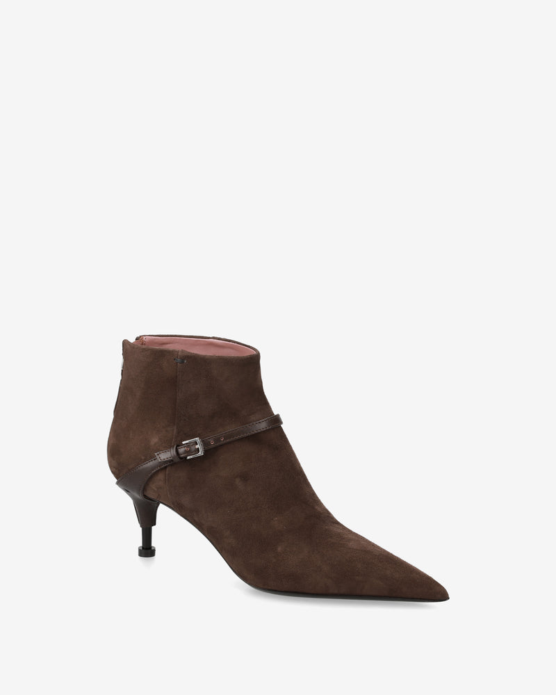 Stivaletti in Pelle Marrone