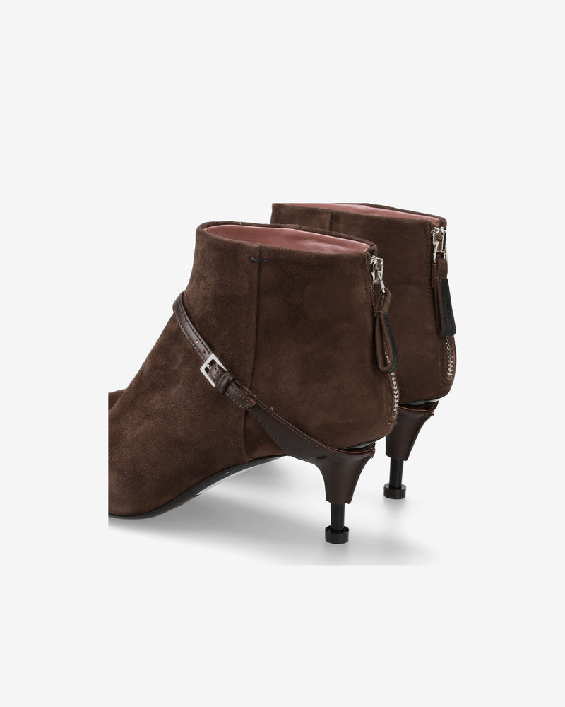 Stivaletti in Pelle Marrone