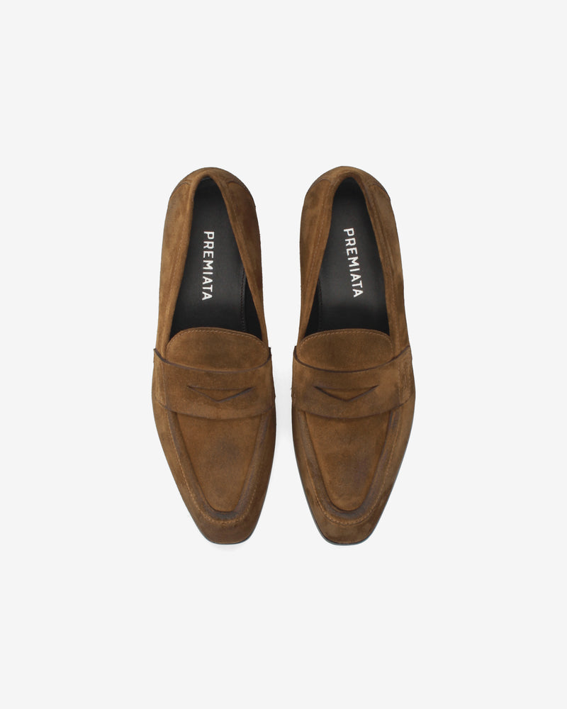 Mocassini Suede Tobacco