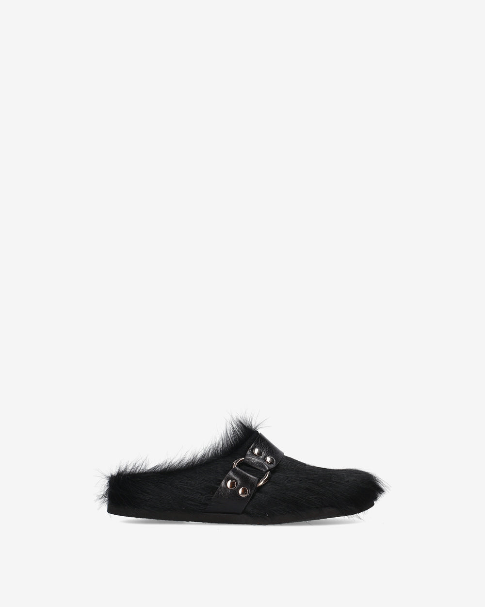 Mules Fur Nero