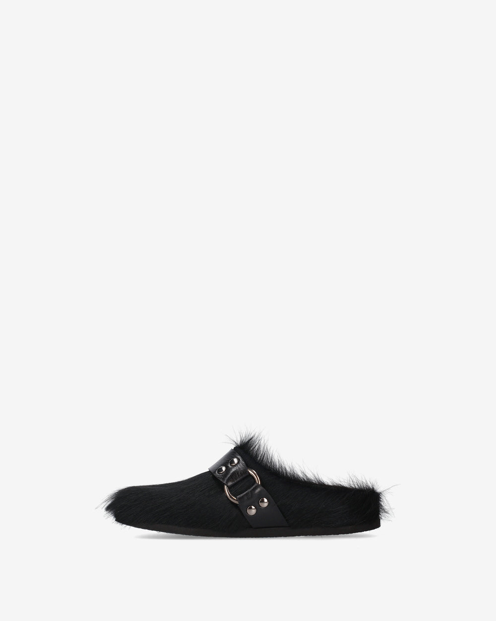 Mules Fur Nero