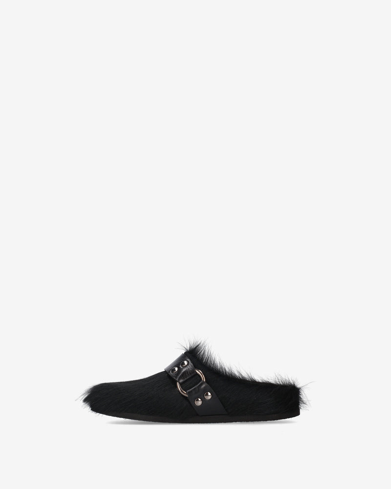 Mules Fur Nero