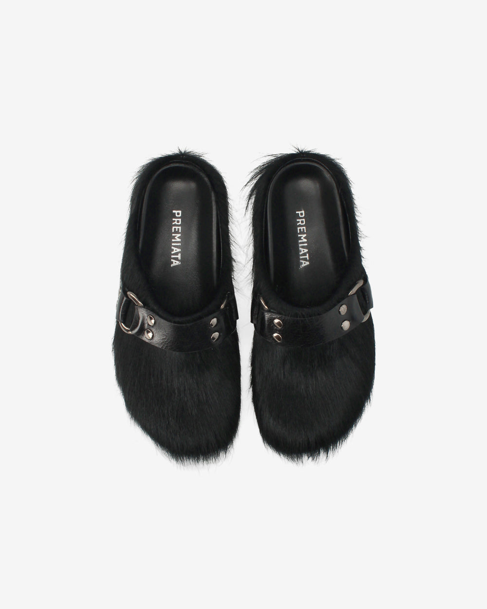 Mules Fur Nero