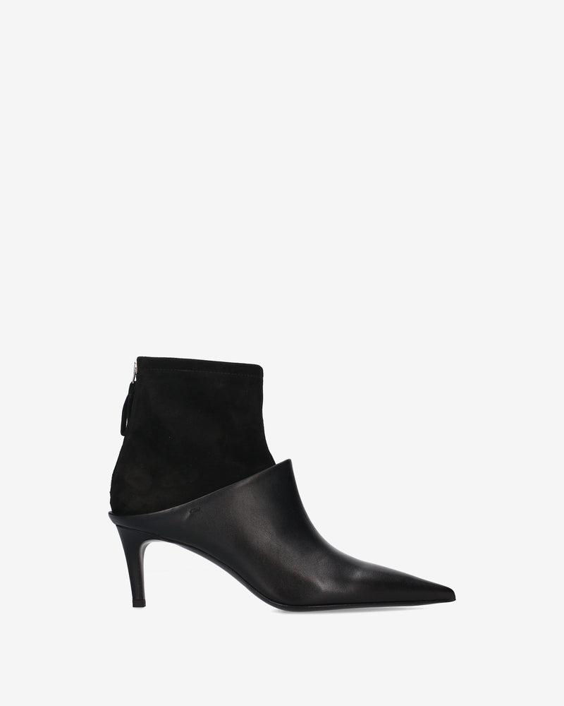 Stivaletti Black in Pelle e Camoscio