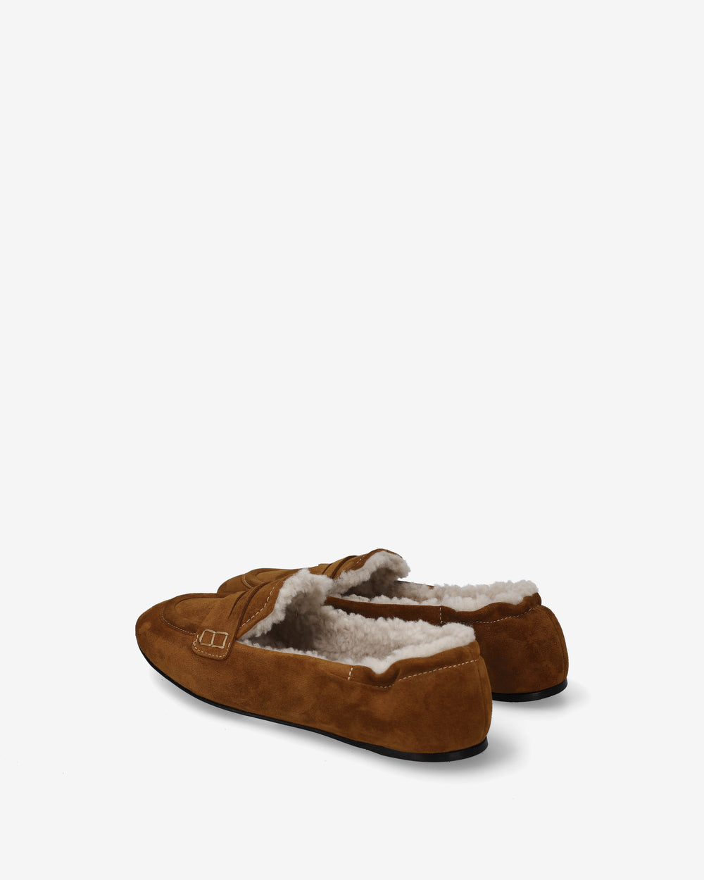 Mocassino Pocket Scamosciato e Shearling