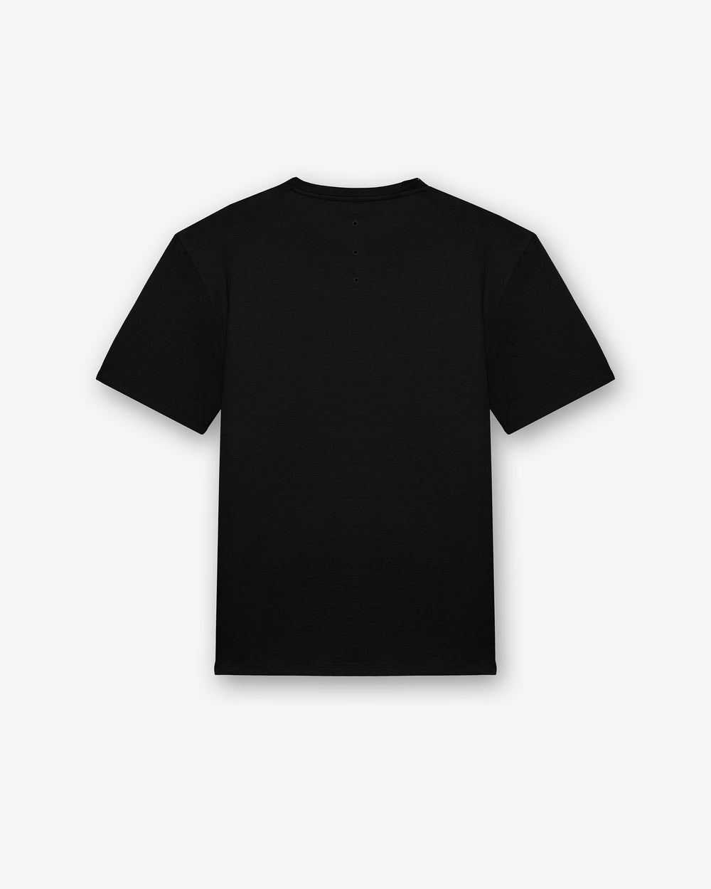 Cotton T-shirt with nylon detail