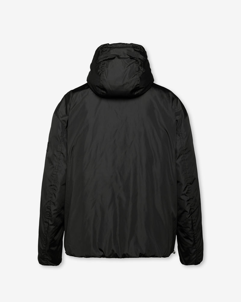 Reversible Hooded Jacket - Black